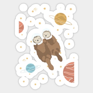 Astron-Otters Sticker